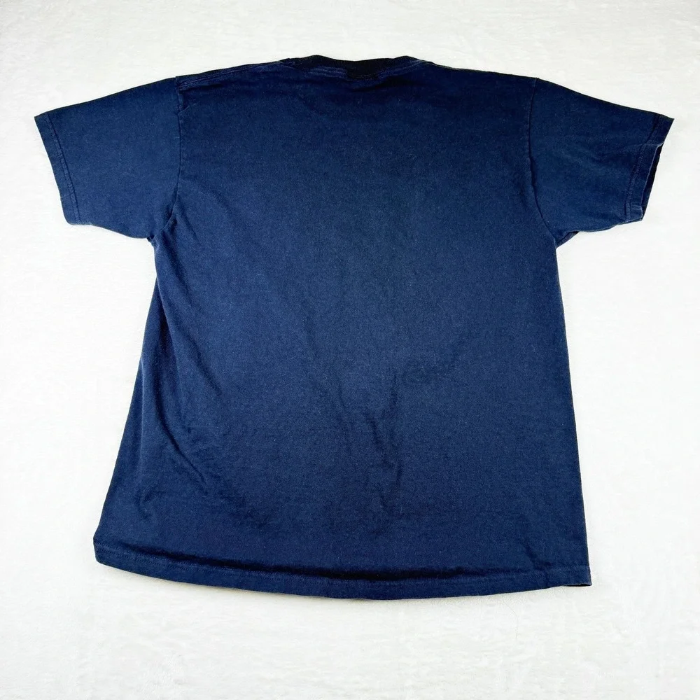 Vintage 1993 Looney Tunes‎ Artex T-Shirt Navy Blue Hip Hop Bugs Bunny Daffy Duck